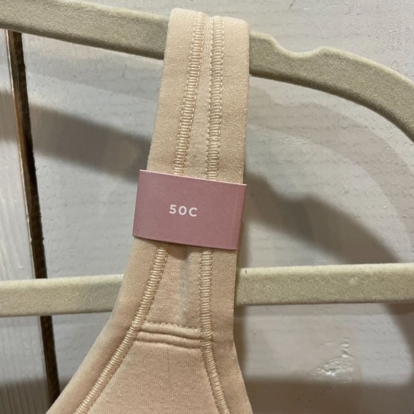NWT Cacique lightly lined no wire nude bra 50C - Picture 2 of 7